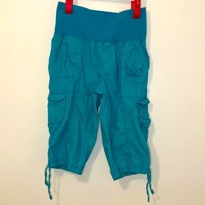 Calvin Klein Performance Teal Capri Joggers
